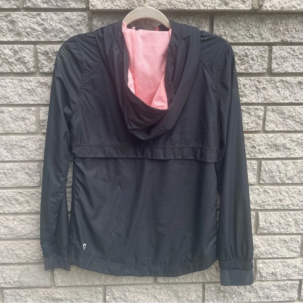 Ivivva by Lululemon Spring Seed Zip Up Wind Breaker Atlethic Jacket Size 14